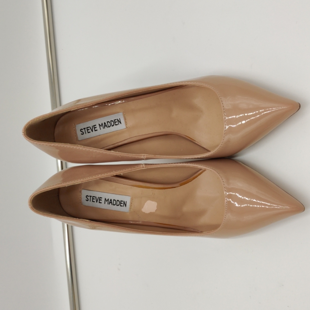 Women's Steve Madden Orkid Blush Patent Leather Pumps Size 7 M